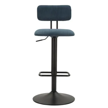 Hoker Barowy LIGHT NAVY 41x47,5x85-106,5 cm (siedzenie 61-83 cm) ZESTAW 2 SZT